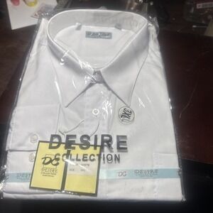 Desire‎ Collection Men's Long Sleeve Classic Fit Pocket Dress Shirt 3x